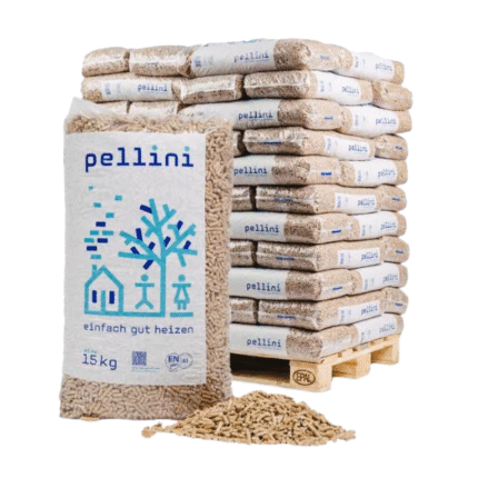 Pellini Holzpellets ENplus A1 – 990 kg Sackware (66 x 15 kg)